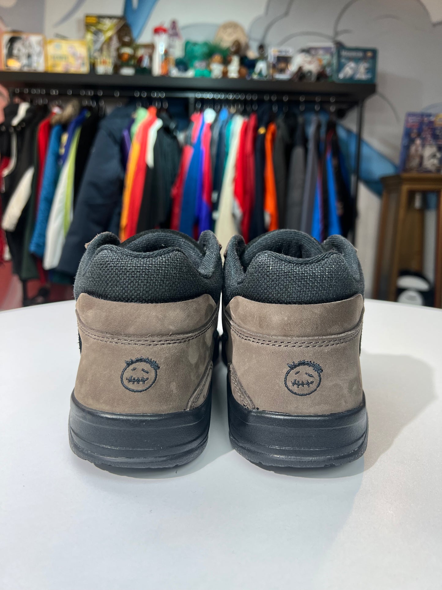 Preowned Travis Scott Jordan Jumpman Jack Dark Mocha