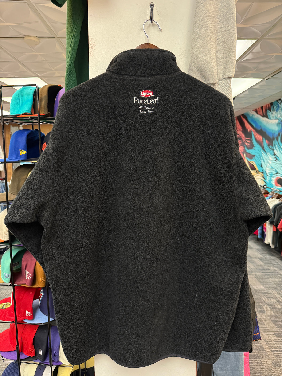 Vintage Patagonia Black QuarterZip Fleece