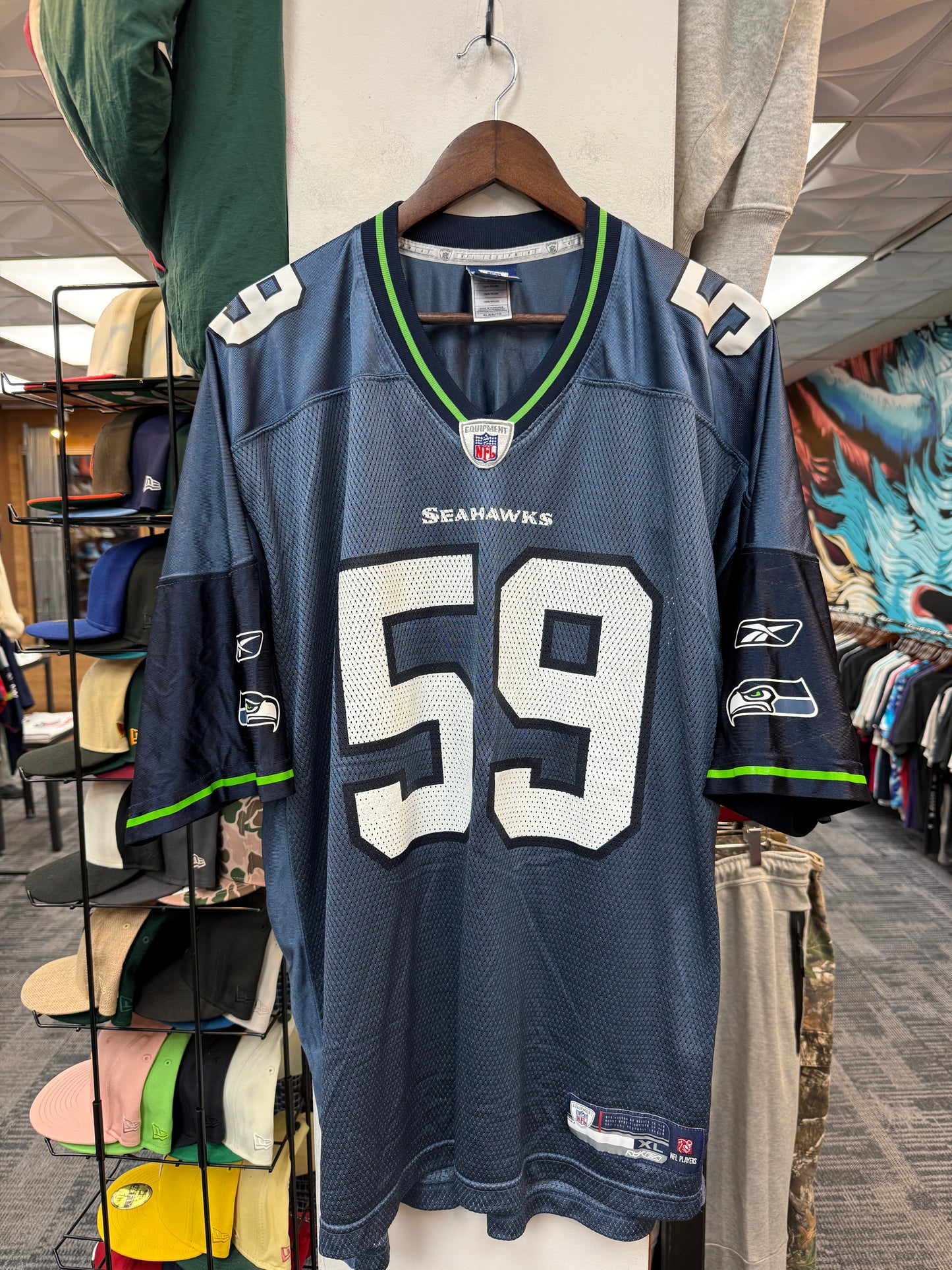 Seahawks Reebok Aaron Curry Jersey