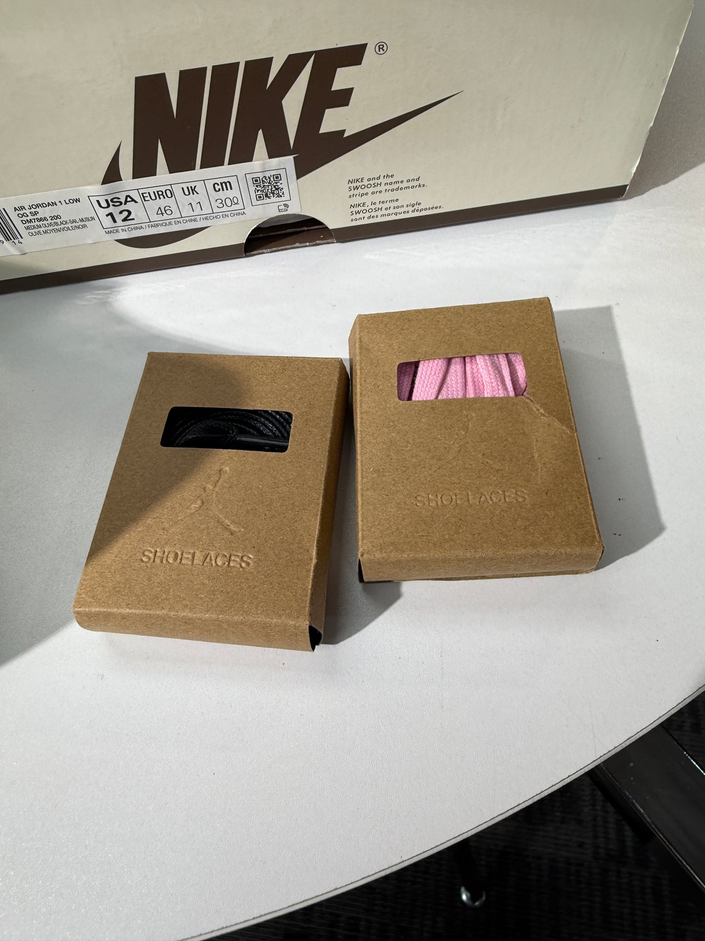 VNDS Travis Scott x Nike Jordan 1 Low Retro OG SP Medium Olive