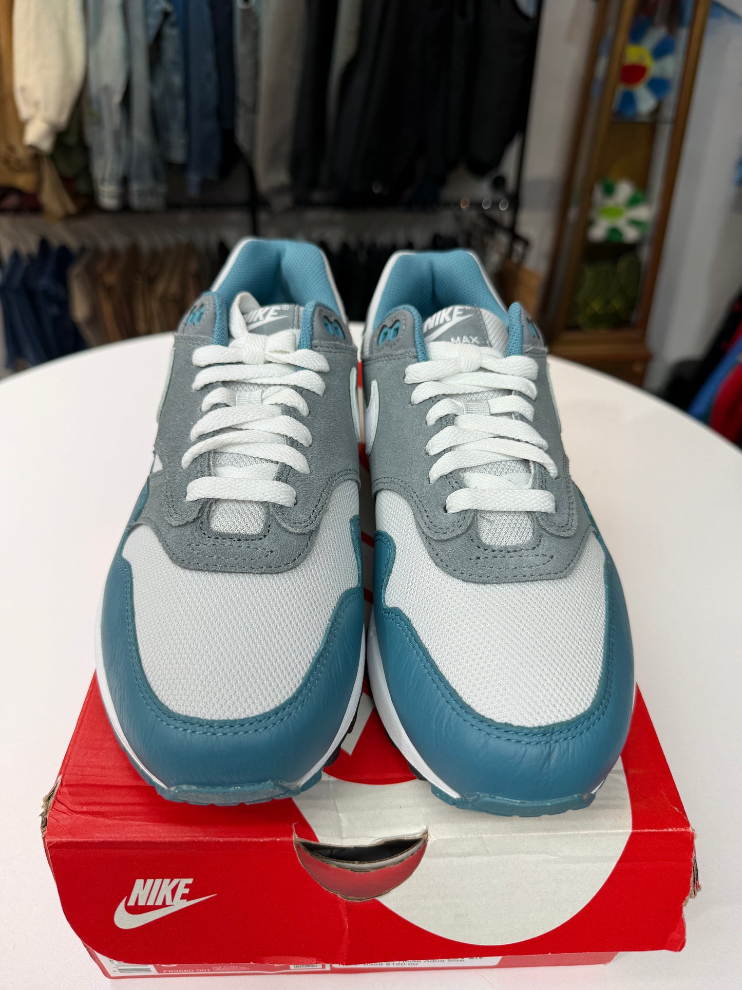 New Air Max 1 Noise Aqua
