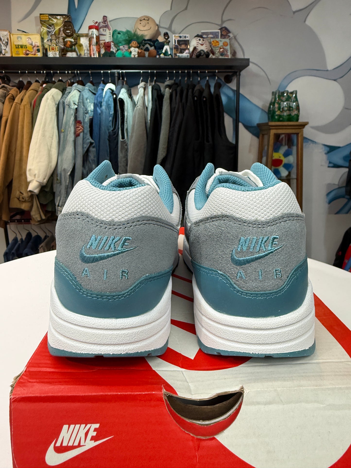New Air Max 1 Noise Aqua