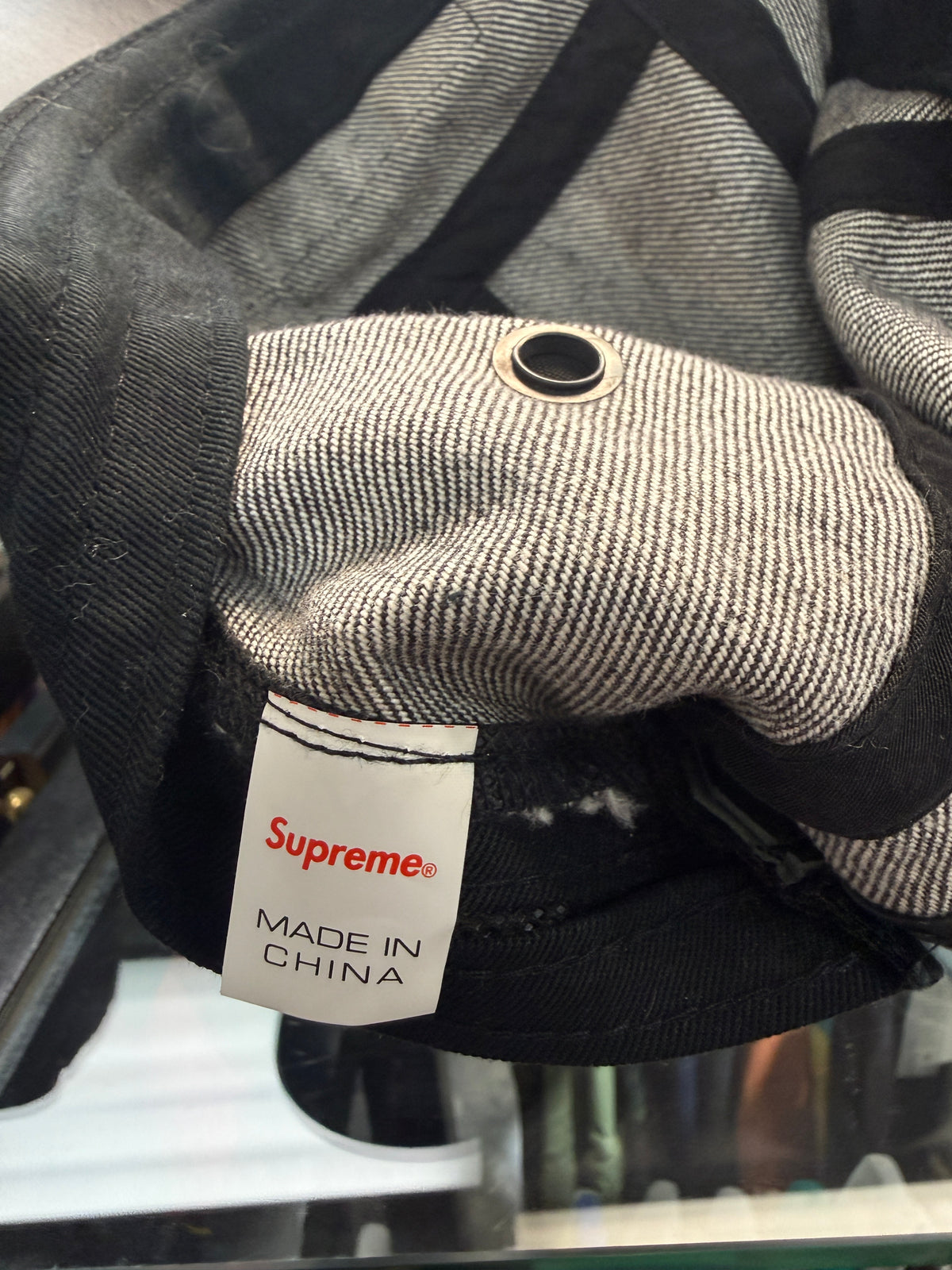 Supreme 2-Tone Denim Cap