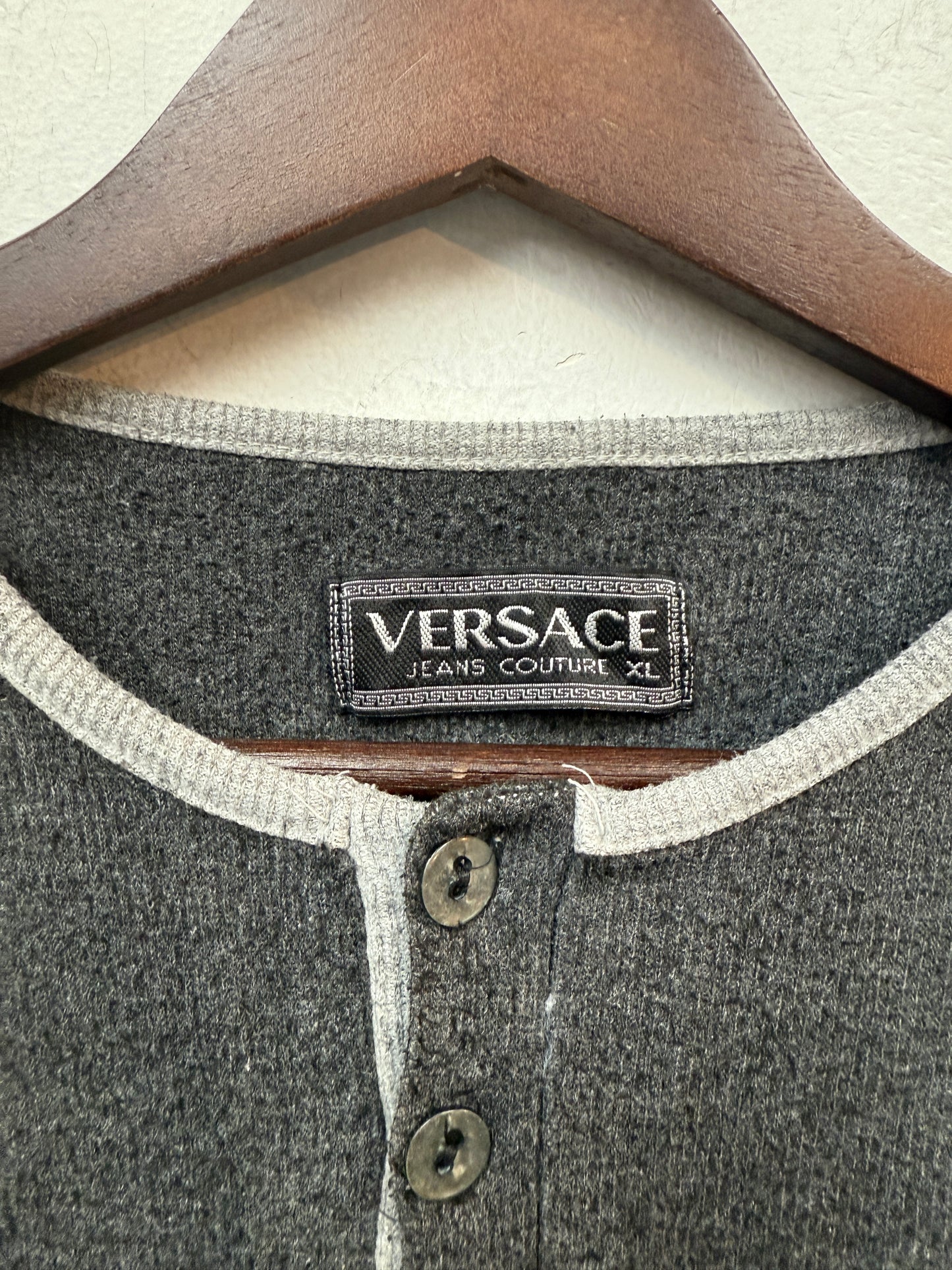 Vintage Versace Henley Shirt