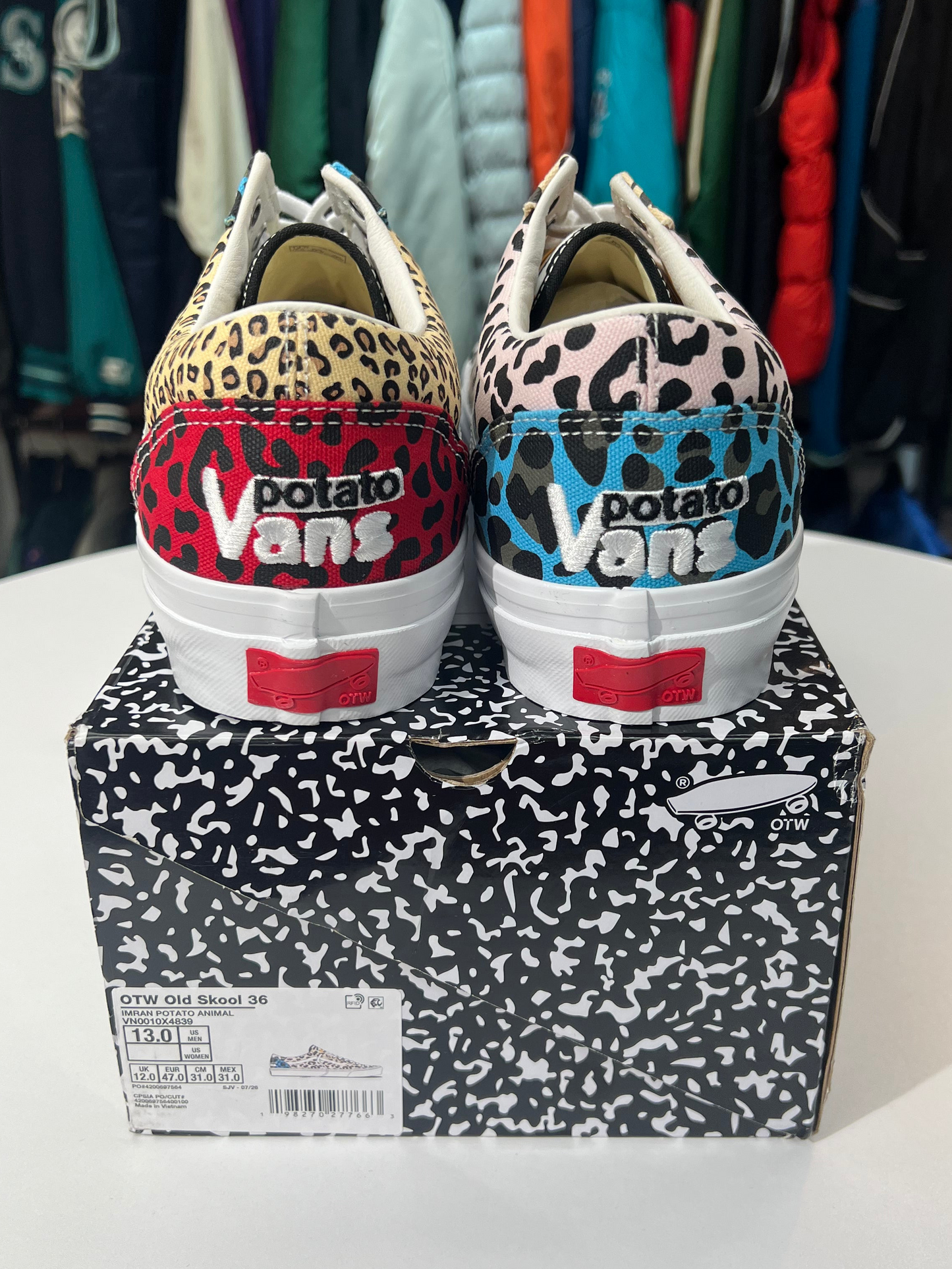 New Imran Potato Animal Vans OTW Old Skool 36
