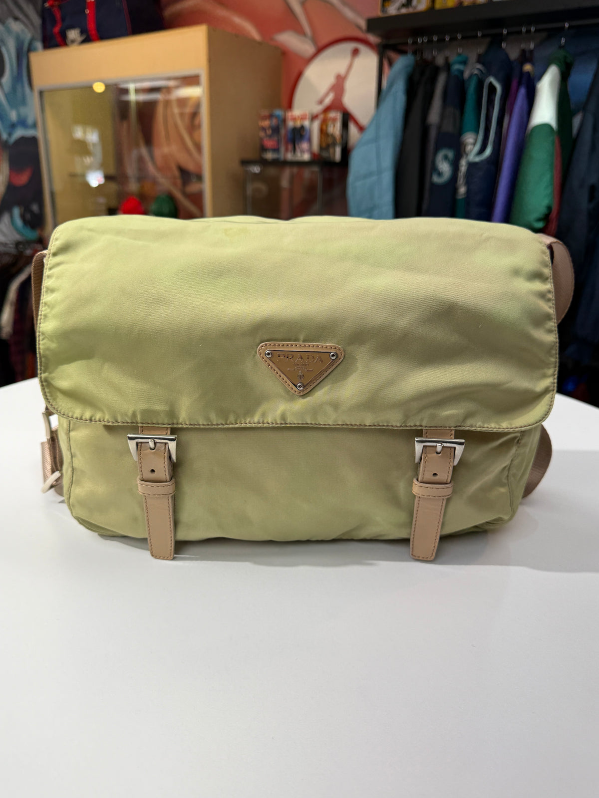 Prada Nylon Tessuto Shoulder Bag