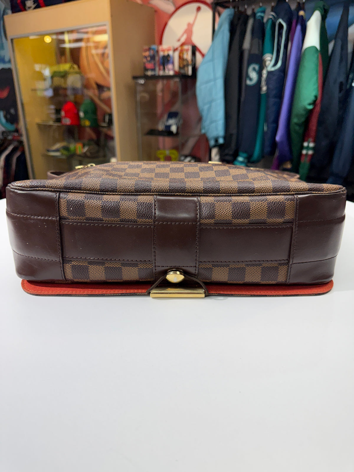 LV Bastille Damier Ebene Messenger Bag