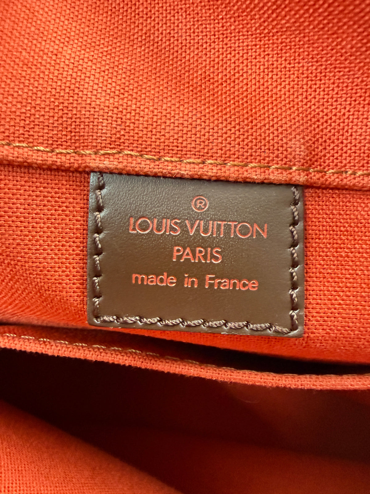 LV Bastille Damier Ebene Messenger Bag