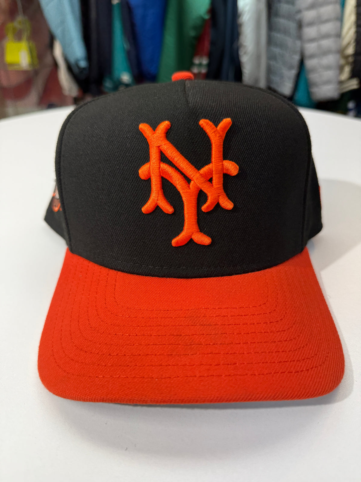 NY Mets Black Orange Snap