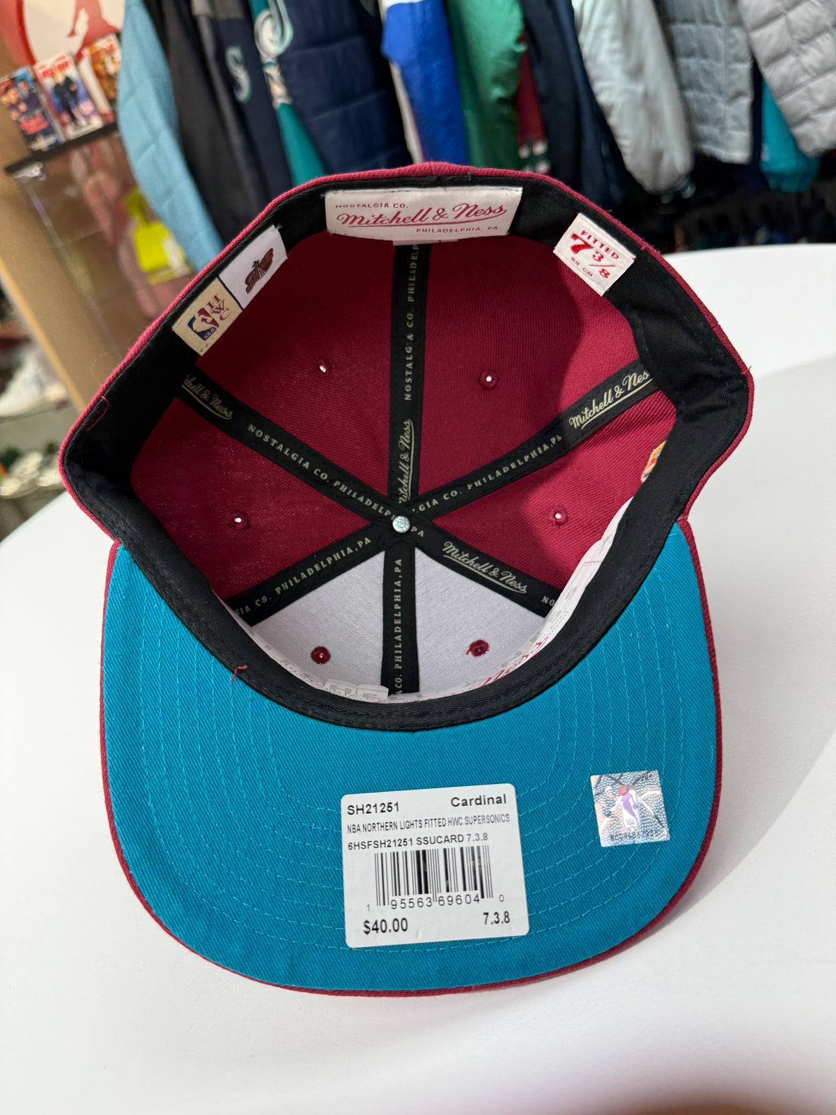 New Seattle Sonics Fitted