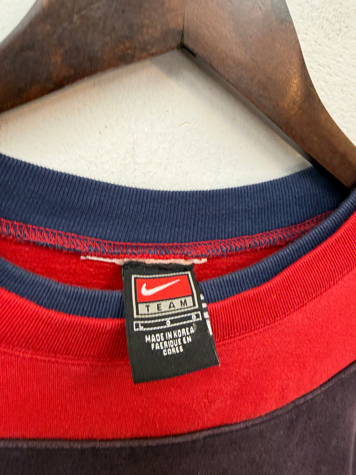 Vintage Nike Red Swirl Crewneck