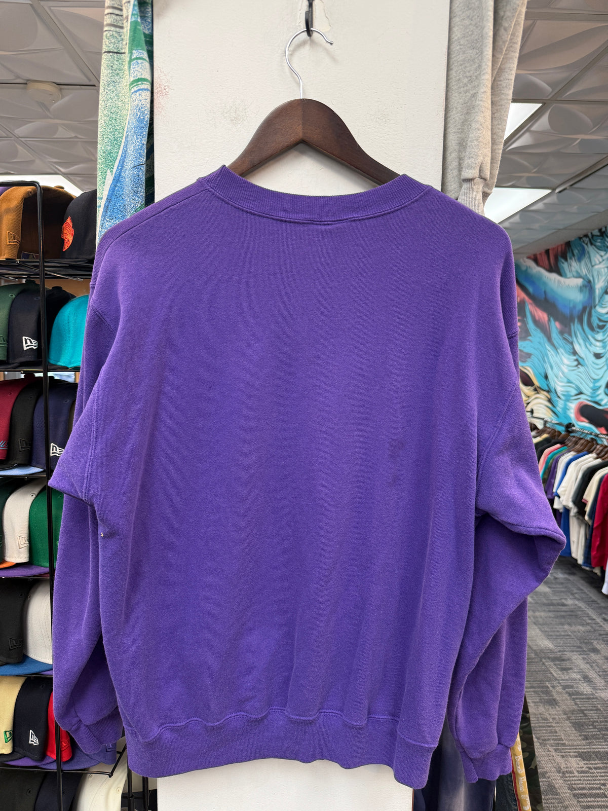 Vintage Lakers Purple Crewneck