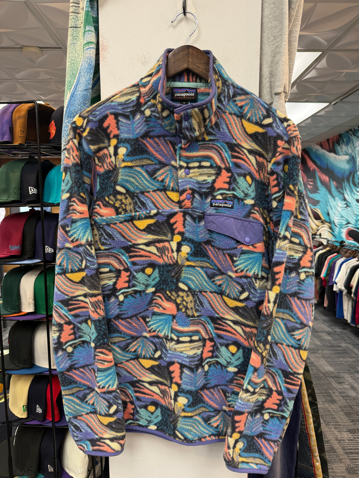 Patagonia Pattern Synchilla Snap Fleece