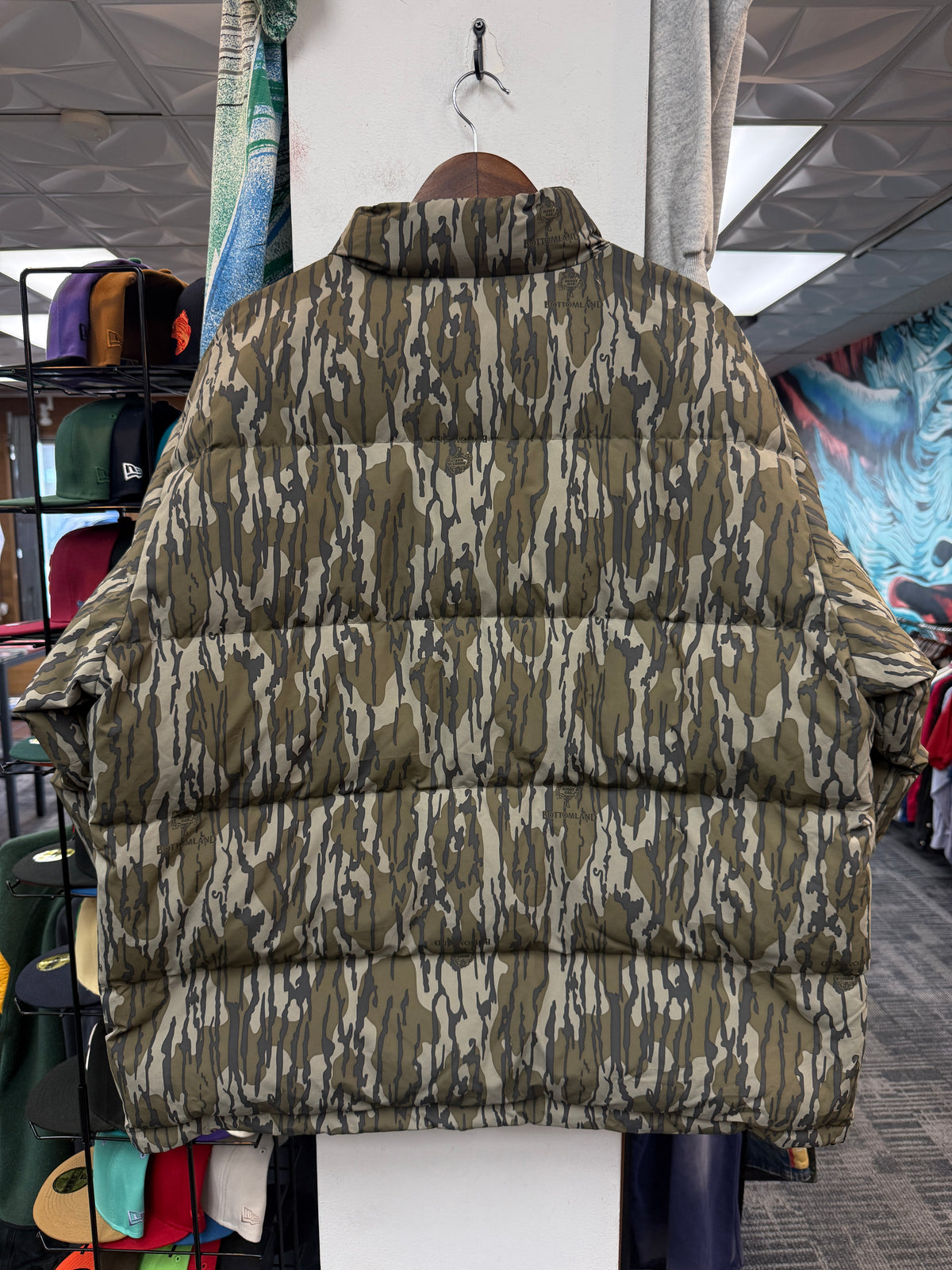 Stussy X Mossy Oak Down Puffer