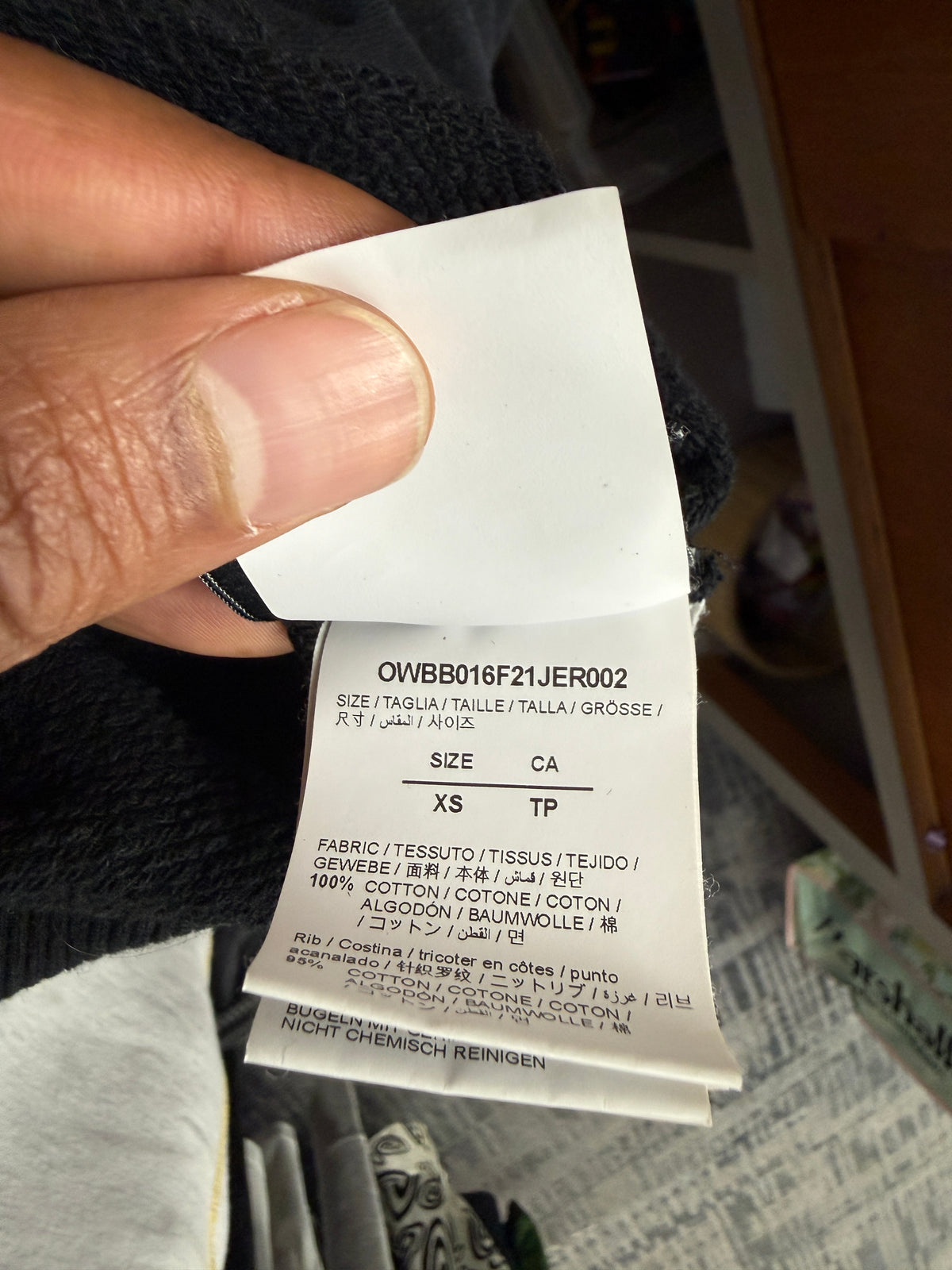 Off-White Women’s Triangle Logo Hoodie