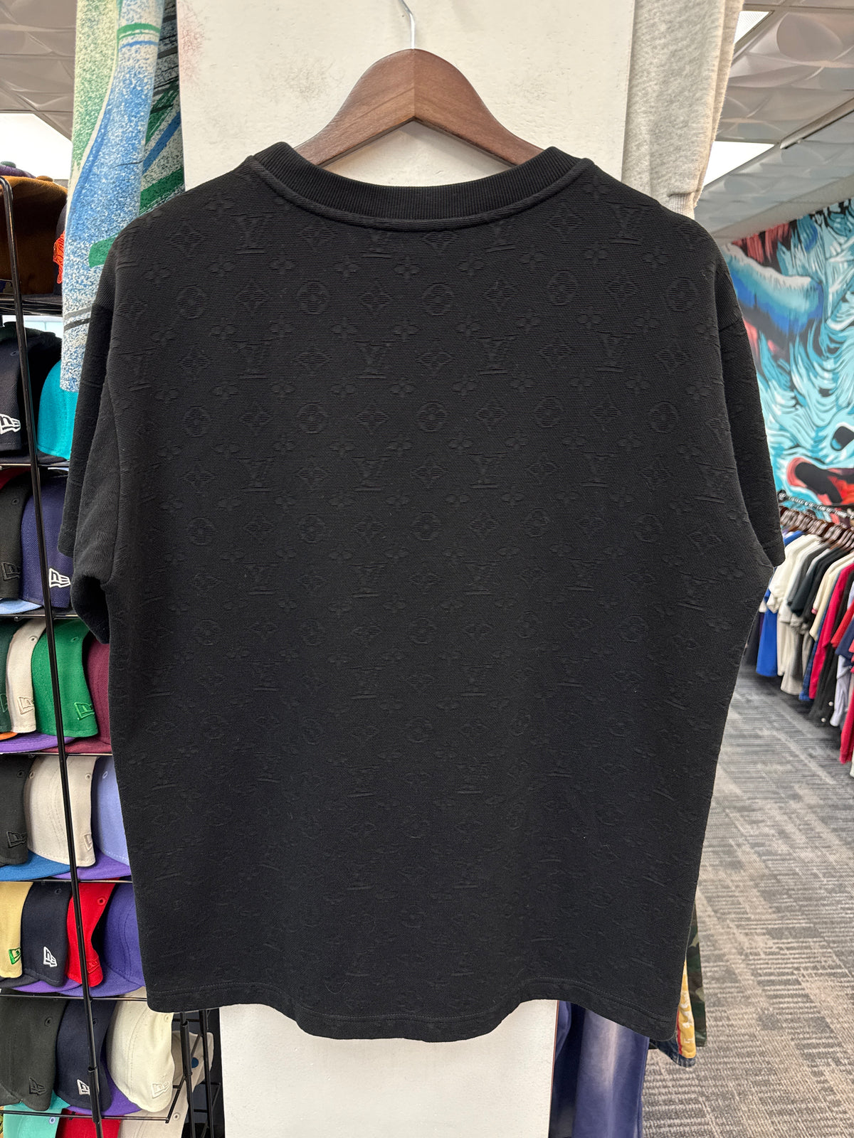 LV Monogram Piqué Pocket Tee