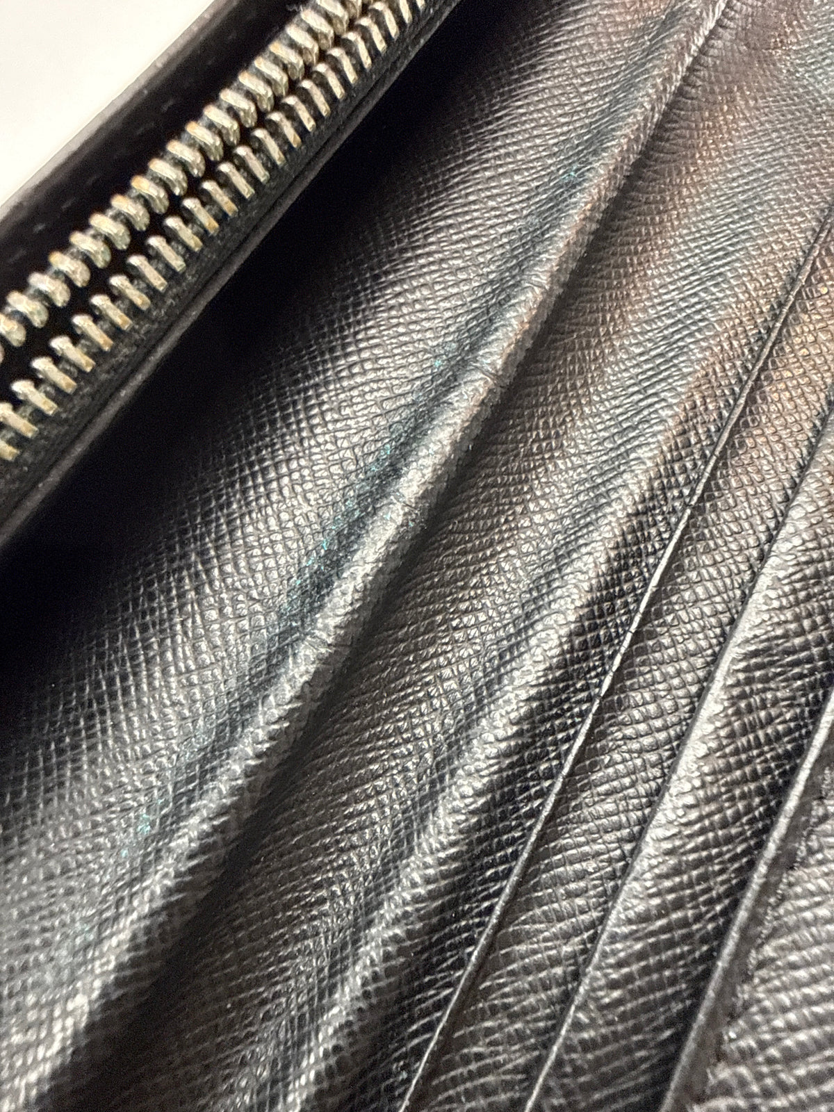 LV Damier Graphite Brazza Wallet
