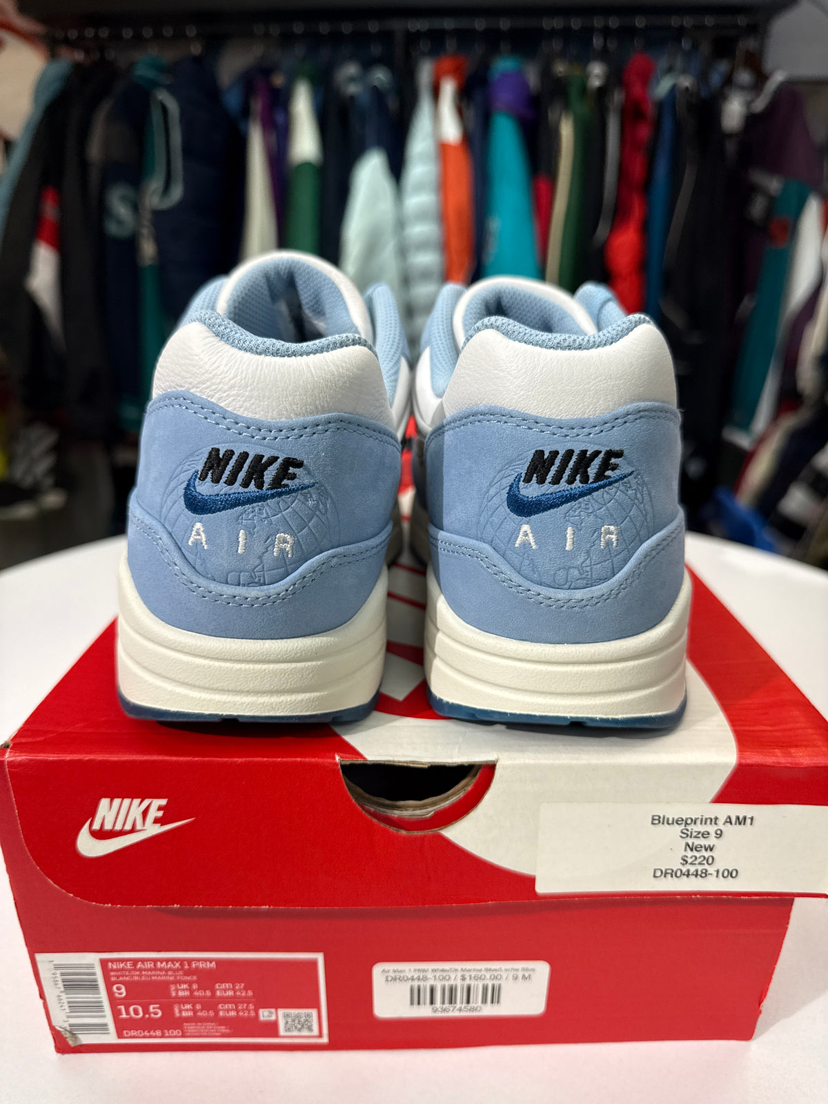 Preowned Nike Air Max 1 Blueprint