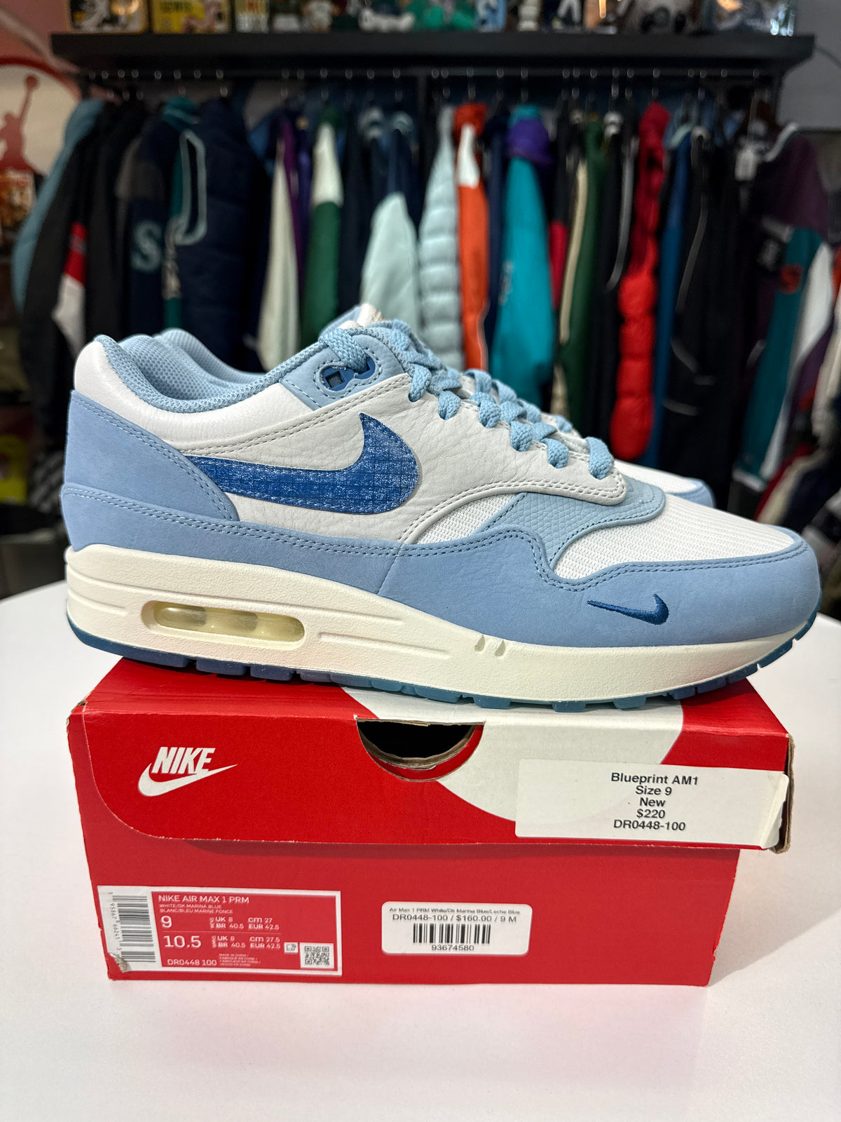 Preowned Nike Air Max 1 Blueprint