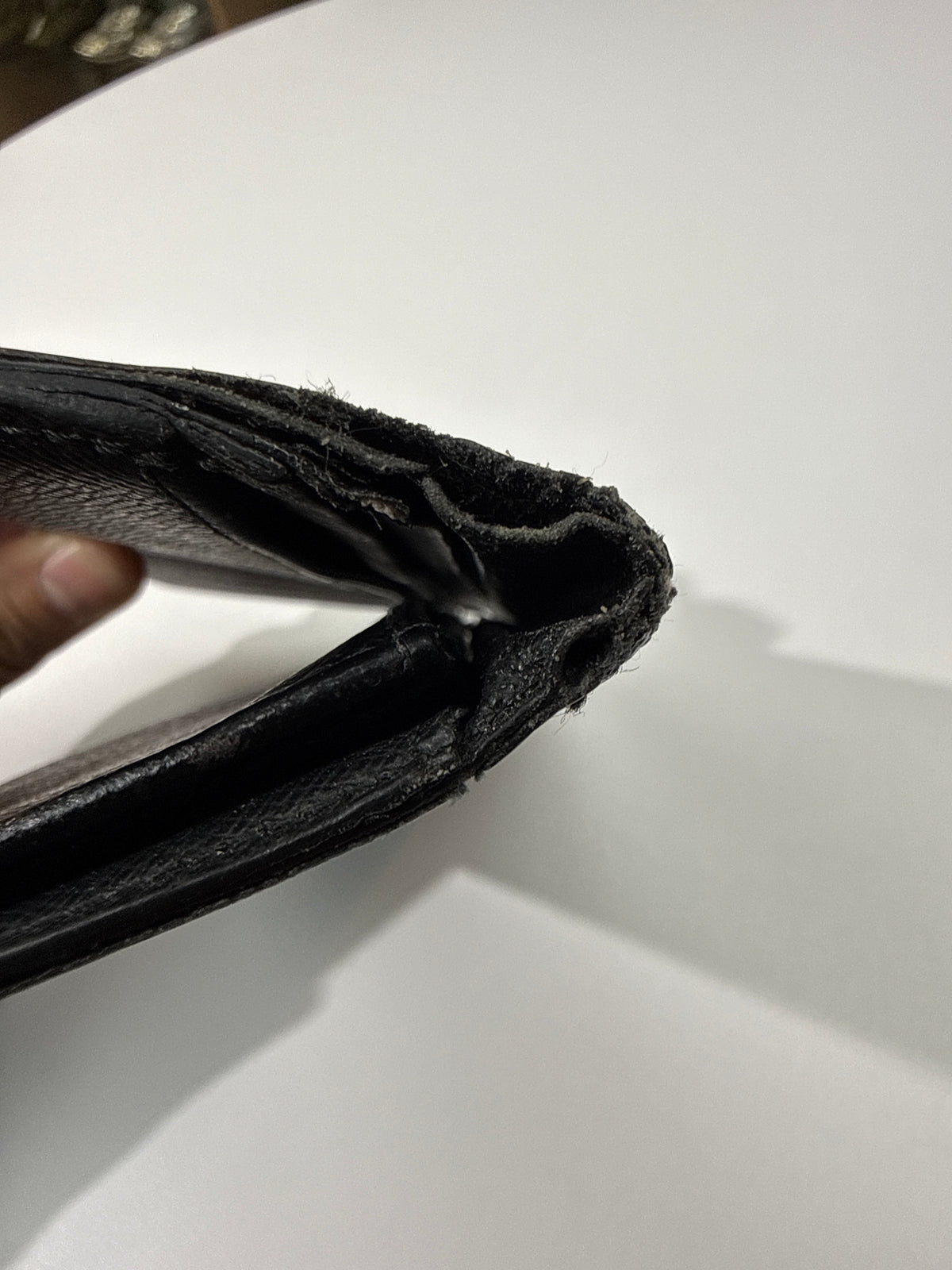 LV Damier Graphite Brazza Wallet