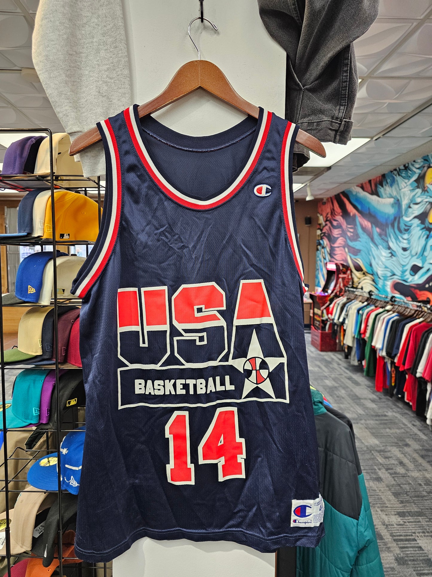 Champion USA Mourning Jersey