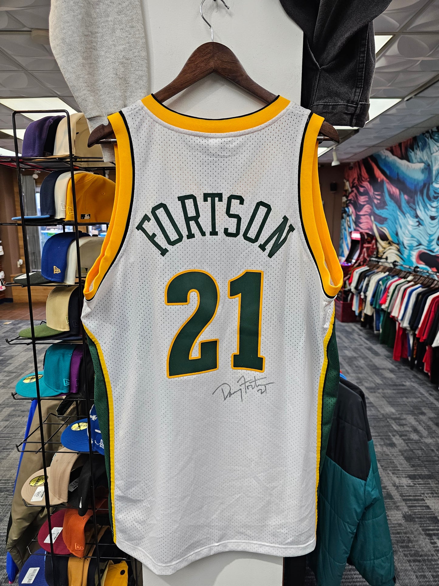 New Reebok Sonics GP Jersey