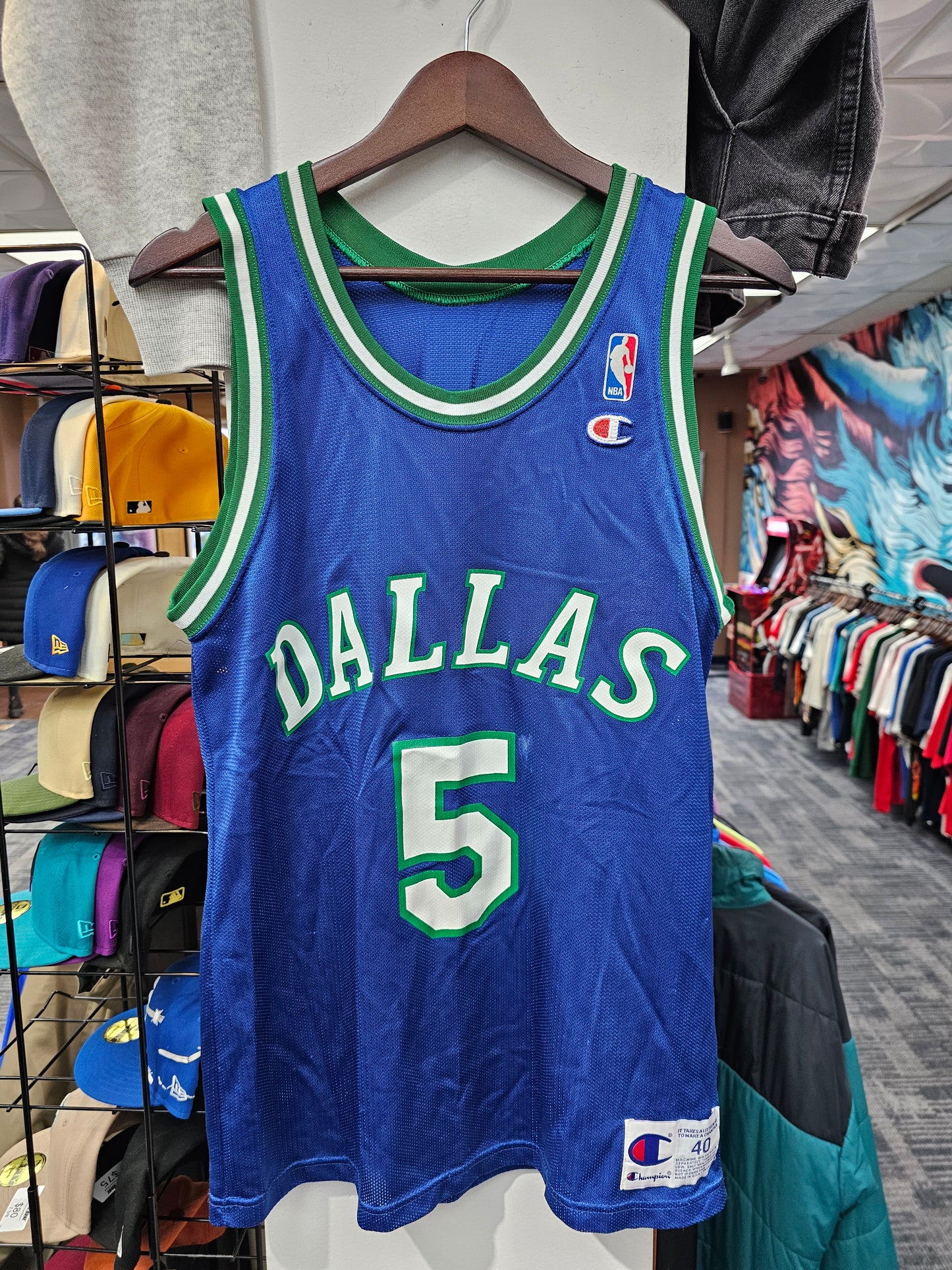 Champion Dallas Jason Kidd Jersey